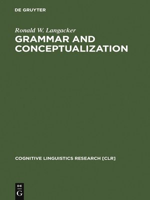 cover image of Grammar and Conceptualization